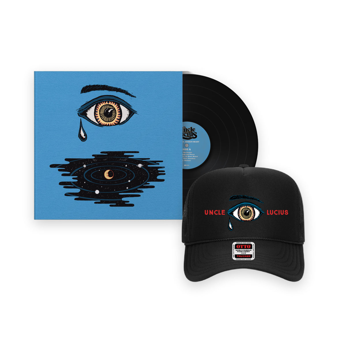 Open Eyes, Broken Heart - Vinyl + Hat Bundle