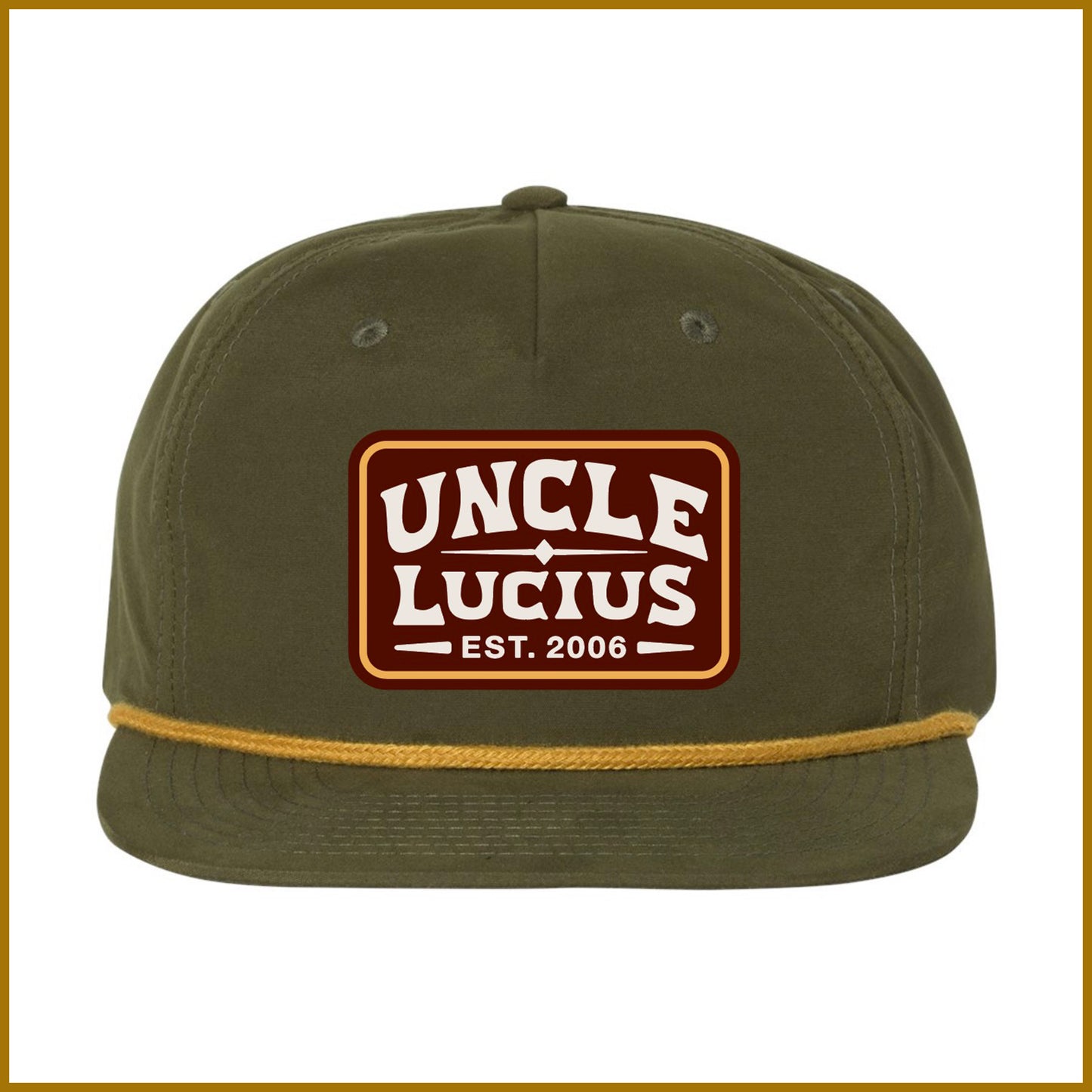 Green Embroidered Patch Hat - Est. 2006