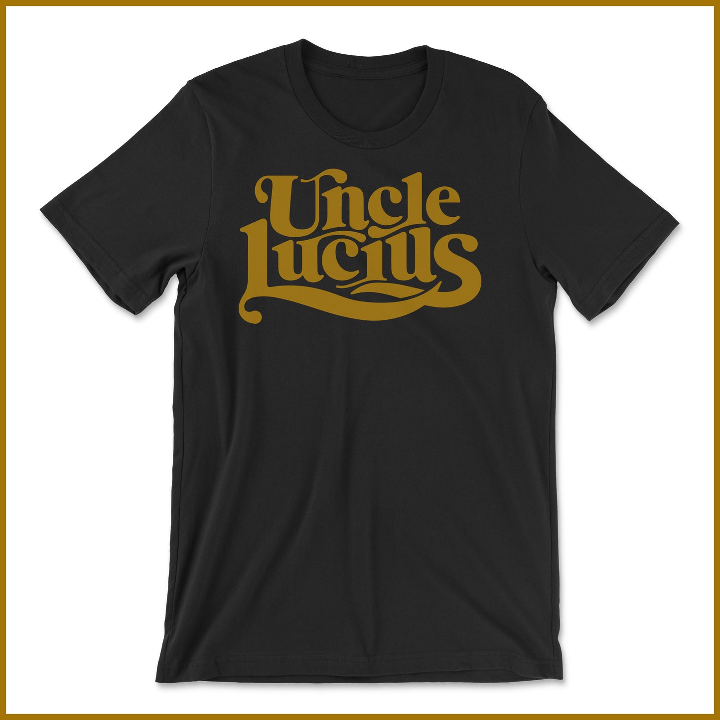 Short Sleeve - Logo T Shirt - Vintage Black / Gold