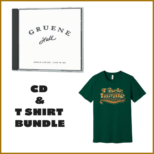 Live In '25 CD & Evergreen Logo T Shirt