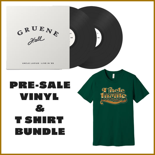 Pre-Sale - Live In '25 - Double Vinyl & Evergreen Logo T Shirt