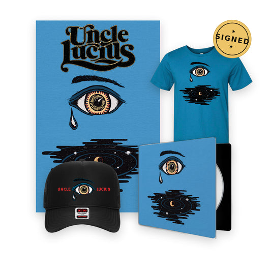 PRE-SALE - Open Eyes, Broken Heart - CD SIGNED+ Shirt + Hat + Poster SIGNED Bundle