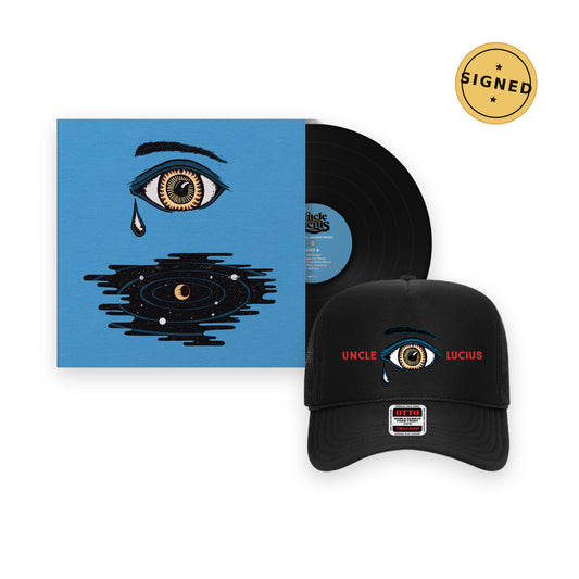 PRE-SALE - Open Eyes, Broken Heart - Vinyl SIGNED + Hat Bundle