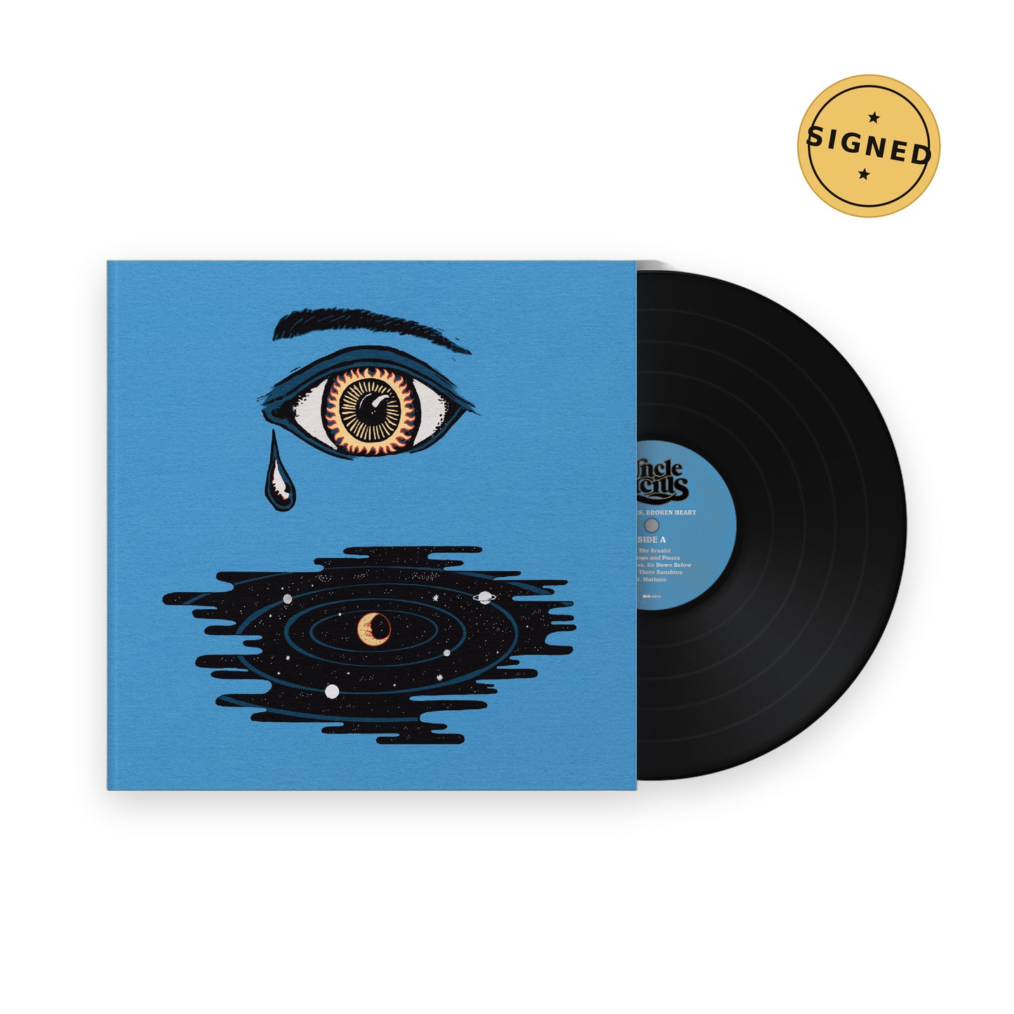 PRE-SALE - Open Eyes, Broken Heart - Vinyl SIGNED