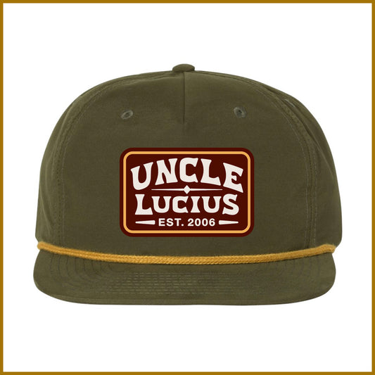 Green Embroidered Patch Hat -  Est. 2006
