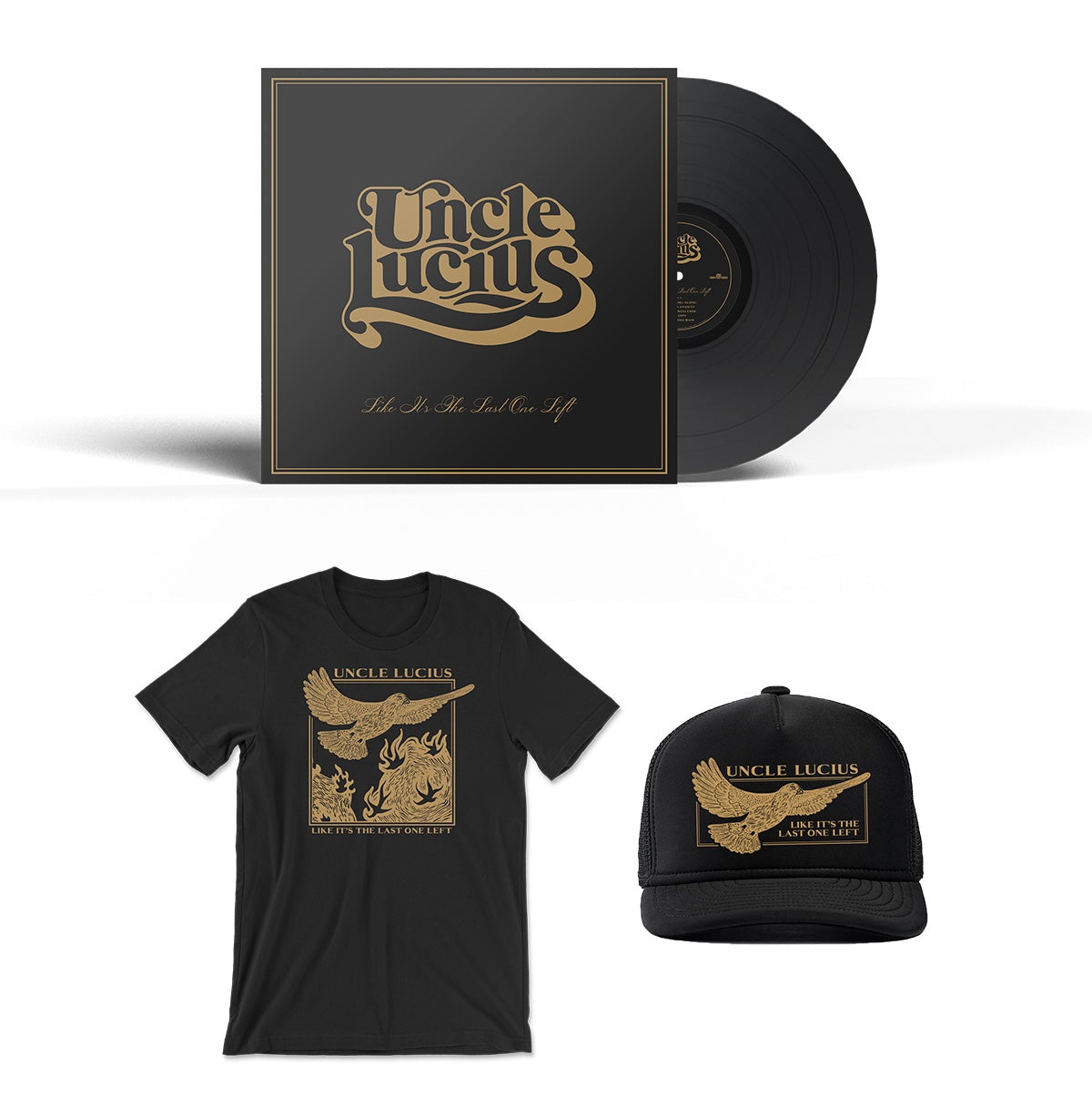 Like It's The Last One Left - LP & T Shirt & Trucker Hat Bundle